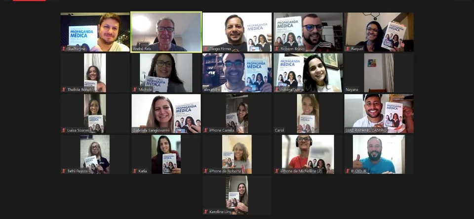 Abril de 2024: Online ao vivo, Turma A: encontro online da turma