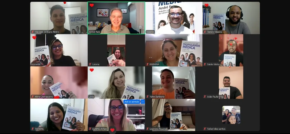 Abril de 2025: Online ao vivo, Turma A: encontro online da turma