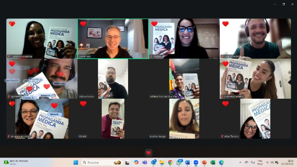 Agosto de 2025: Online ao vivo, Turma A: encontro online da turma