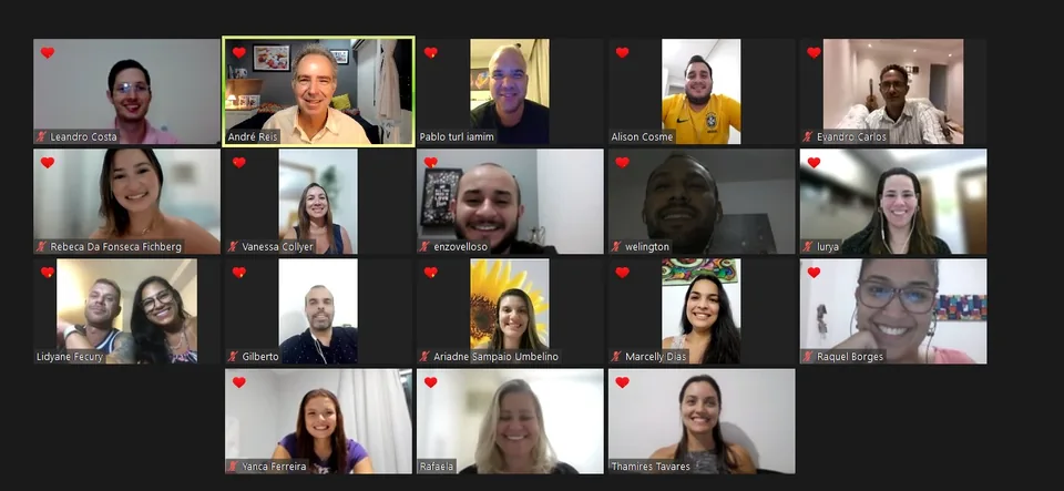 Janeiro de 2023: Online ao vivo, Turma A: encontro online da turma