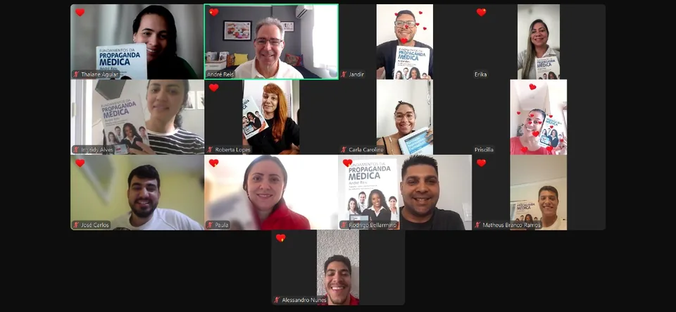Junho de 2024: Online ao vivo, Turma B: encontro online da turma