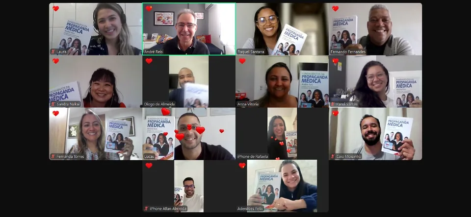 Março de 2025: Online ao vivo, Turma B: encontro online da turma