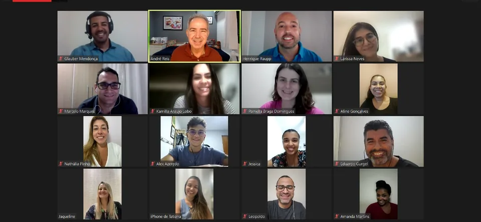 Setembro de 2023: Online ao vivo, Turma A: encontro online da turma